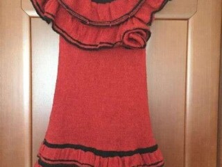 Платье новое dolce gabbana м 46 s 42 44 шерсть вязаное оранжевое