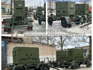 Автономные дизель-генераторы 60 кВт на 2-х осном прицепе
